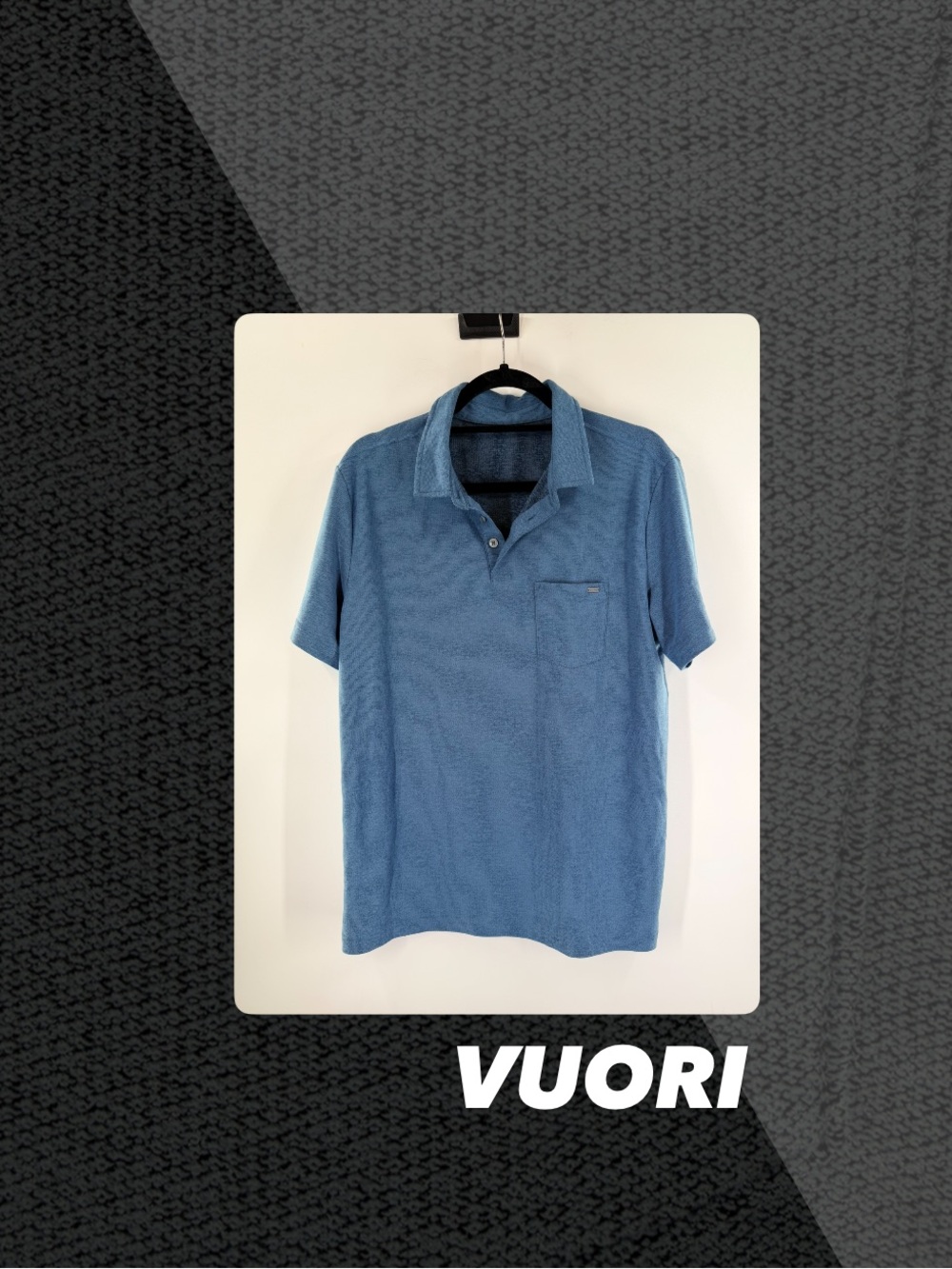 EUC Vuori Blue Heather Ace Polo